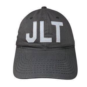 JLT Aviate Slideback Hat Gray OSFM Adjustable Vent Holes 6 Panel